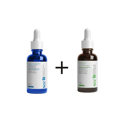 SEE-LIT Hyaluronic Serum 30ml+SEE-LIT Retinol face serum 30ml