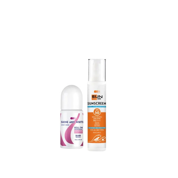 Shine & White Gel /Roll On Offer